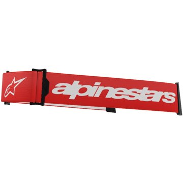 

ALPINESTARS náhradní textilní popruh pro brýle SUPERTECH a VISION 8, červená/bílá