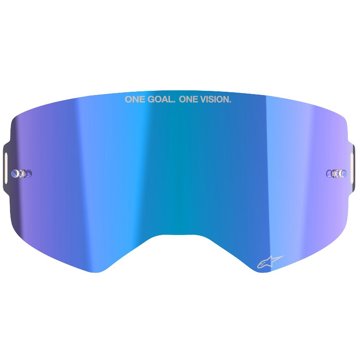 

ALPINESTARS plexi pro brýle SUPERTECH, zrcadlové modré ABSOLUTE VISION™