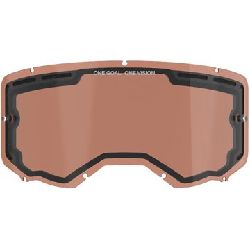 

ALPINESTARS plexi pro brýle VISION 8/5/3, dvojité antifog oranžovo hnědá afterburn