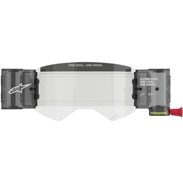 

ALPINESTARS sada ROLL-OFF WIDE VISION pro brýle SUPERTECH, čiré plexi, čepy pro strhávací slídy