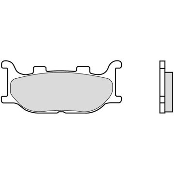 

BREMBO Brzdové destičky 07042XS XS