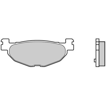 

BREMBO Brzdové destičky 07059XS XS