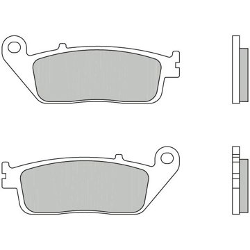 

BREMBO Brzdové destičky 07075XS XS