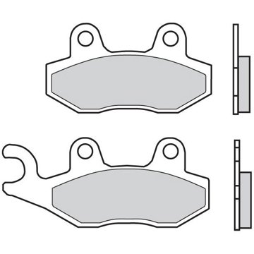 

BREMBO Brzdové destičky 07076XS XS