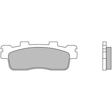 

BREMBO Brzdové destičky 07085XS XS
