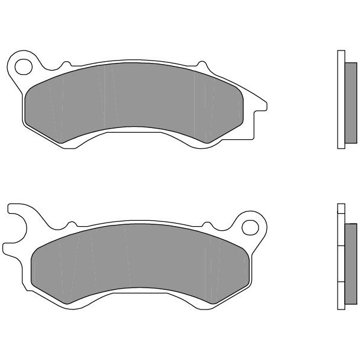 

BREMBO Brzdové destičky 07090 CC SCOOTER