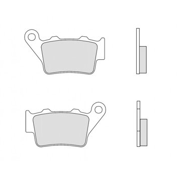 

BREMBO Brzdové destičky 07BB02TT TT