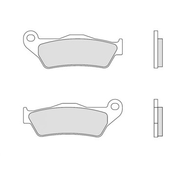 

BREMBO Brzdové destičky 07BB04SX SX