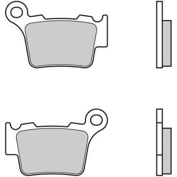

BREMBO Brzdové destičky 07BB27SD SD