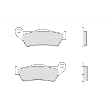 

BREMBO Brzdové destičky 07BB28SP SP