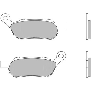 

BREMBO Brzdové destičky 07HD07SP SP