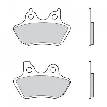 

BREMBO Brzdové destičky 07HD16SP SP