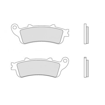 

BREMBO Brzdové destičky 07HO42SA SA