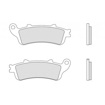 

BREMBO Brzdové destičky 07HO43SP SP