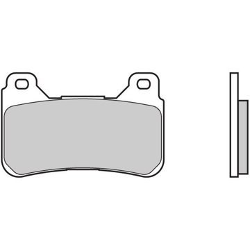 

BREMBO Brzdové destičky 07HO50RC RC
