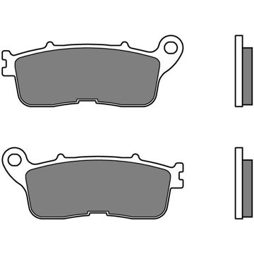 

BREMBO Brzdové destičky 07HO60SP SP