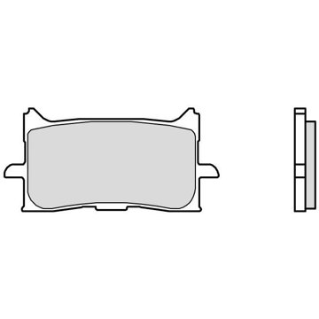 

BREMBO Brzdové destičky 07HO62SA SA