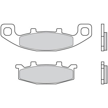

BREMBO Brzdové destičky 07KA09SA SA