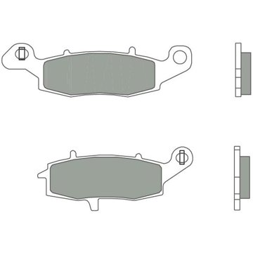 

BREMBO Brzdové destičky 07KA15SP SP