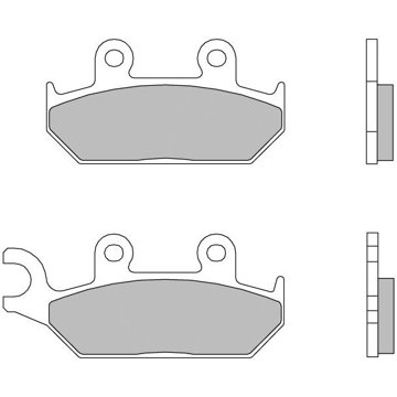 

BREMBO Brzdové destičky 07YA25SA SA