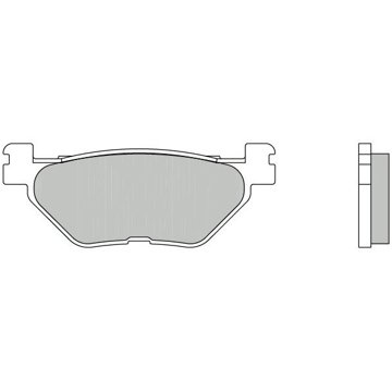 

BREMBO Brzdové destičky 07YA39SP SP