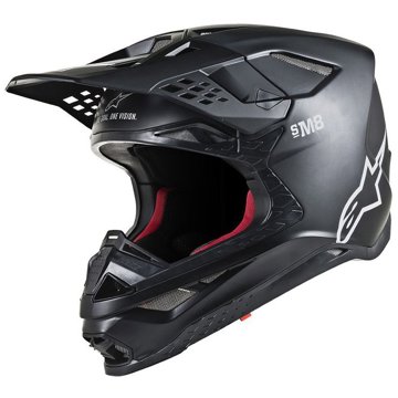 ALPINESTARS přilba SUPERTECH S-M8 SOLID, černá matná, vel. 2XL