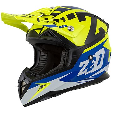 

ZED X1.9D TARGA, dětská 2025, žlutá fluo/modrá/černá/bílá, vel. XL
