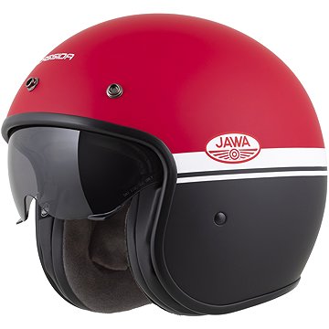 CASSIDA přilba Oxygen 20 Jawa OHC 2025, červená matná/černá/bílá, vel. XL