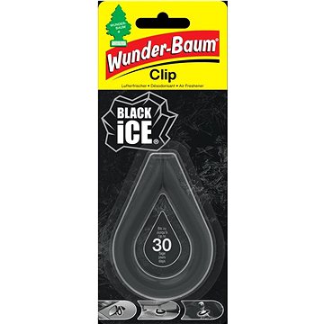 

WUNDER-BAUM Clip osvěžovač black ice