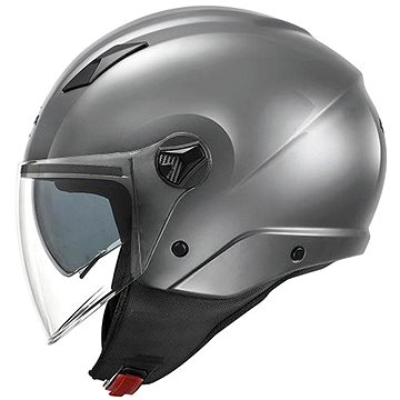 

KAPPA KV57 BASIC - otevřená šedá jet moto přilba XL