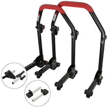 

SEFIS M20U sklopný pojízdný univerzální moto stojan přední a zadní set - vidle / packy