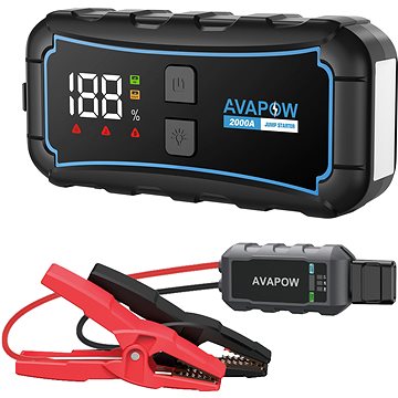 

AVAPOW E5 PRO 12V jump starter 2000A 12000mAh