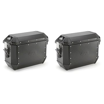 

GIVI ALA36BPACK2 Trekker Alaska - boční černé hliníkové kufry Monokey