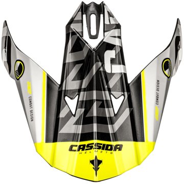

CASSIDA kšilt pro přilby Cross Cup Sonic (bílá/žlutá fluo)