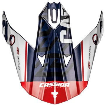 

CASSIDA kšilt pro přilby Cross Cup Sonic (modrá/bílá/červená)