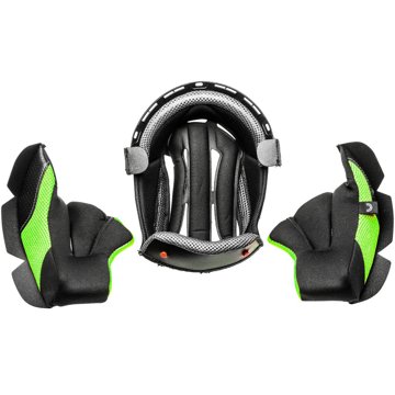 

CASSIDA lícnice a klobouk pro přilby Cross Cup Two/Sonic Junior, dětská (černá/šedá/žlutá) vel. S