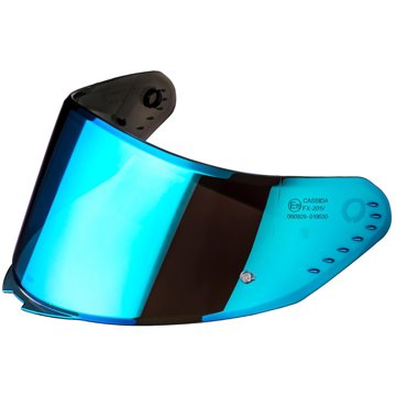 

CASSIDA plexi pro přilby AERO s přípravou pro Pinlock (zrcadlové modré REVO)