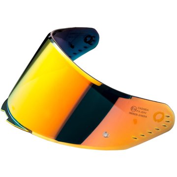 

CASSIDA plexi pro přilby AERO s přípravou pro Pinlock (zrcadlové oranžové REVO)