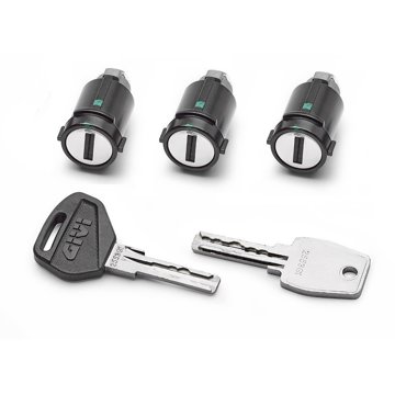 

GIVI SLR103 - sada 3 bezpečnostních zámků na kufry GIVI OBKEV..