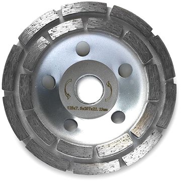 

Molatrade Kotouč diamantový brusný Turbo Abrasive Double Profi 125 × 22,2 mm