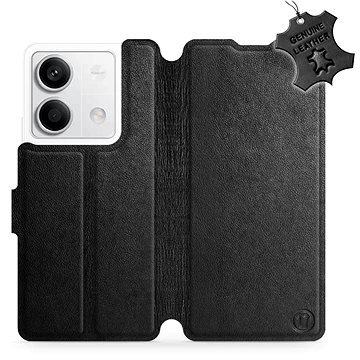 

Kožené Mobiwear flip pro Xiaomi Redmi Note 13 5G - Černé - L_BLS