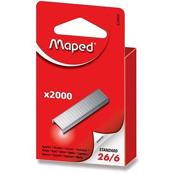 

MAPED 26/6 - balení 2000 ks