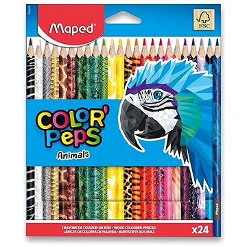 

MAPED Animals, 24 barev