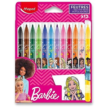 

MAPED Barbie, 12 barev