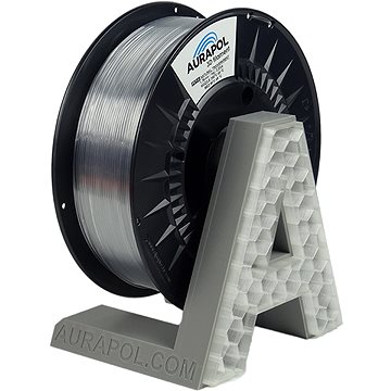 AURAPOL PET-G Filament Natural transparent 1 kg 1,75 mm AURAPOL