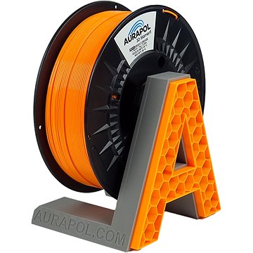 

AURAPOL PET-G Filament Oranžová 1 kg 1,75 mm AURAPOL