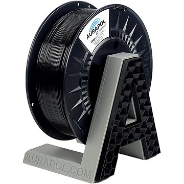 

AURAPOL PET-G Filament Grafitová černá 1 kg 1,75 mm AURAPOL