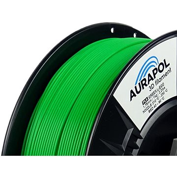 AURAPOL PLA HT110 3D Filament Zelená 1 kg 1,75 mm