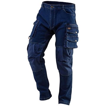 

Denim, výztuhy kolen, modré