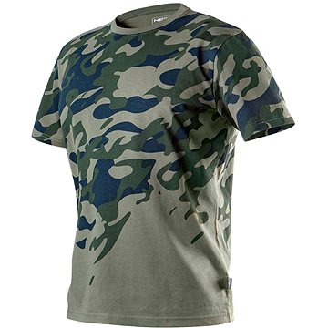 

Tričko s maskáčovým potiskem camo